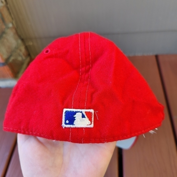 Vintage Cincinnati Reds Baseball Cap MLB Ohio Hat by THE PRO - Picture 7 of 12